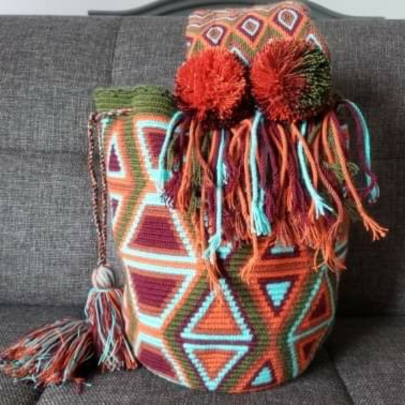 ☆Sold at other site☆Colombian Handmade Bag☆Big☆ - Picture 2 of 5